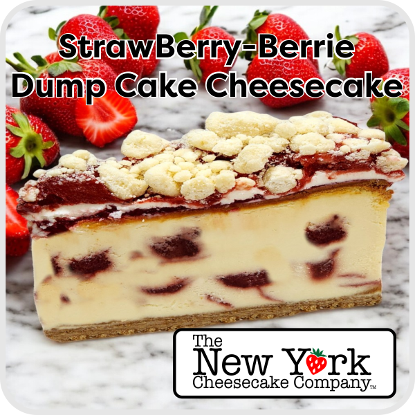 StrawBerry-Berrie Dump Cake Cheesecake