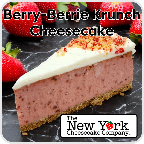 Berry-Berrie Strawberry Cheesecake