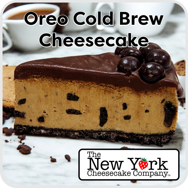 Oreo Cold Brew Cheesecake